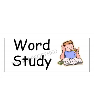 Word Study